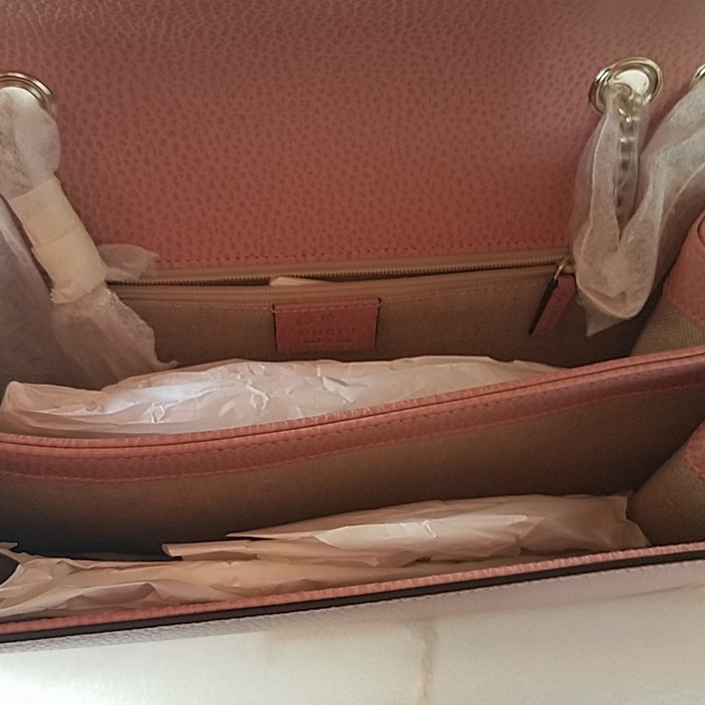 GUCCI Dollar Interlocking Shoulder Bag NWOT - Picture 5 of 6